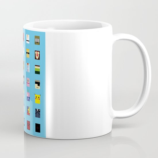 Minimalism beloved Videogame Characters Mug