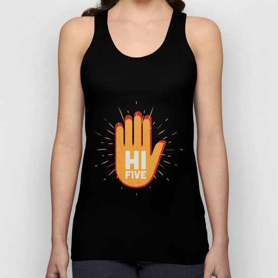 Hi five Unisex Tank Top