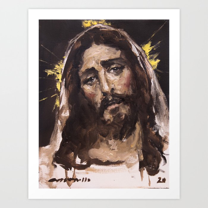 Sacratissimo Amore Jesu Art Print