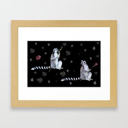 Lemurs Framed Art Print
