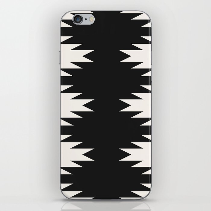 Geometric Southwestern Minimalism - Charcoal iPhone Skin