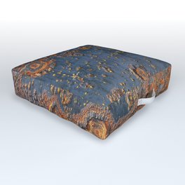 Rusted metal Outdoor Floor Cushion | Vintage, Frame, Texture, Retro, Rustic, Burnt, Brown, Metal, Photo, Rivet 