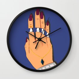 Deadly Touch Wall Clock