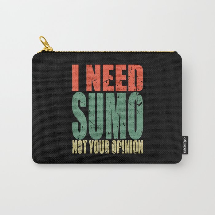 Sumo Saying funny Carry-All Pouch