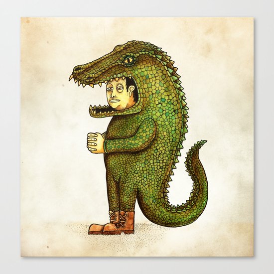 El coco Canvas Print