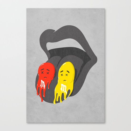 Melts in your mouth Canvas Print
