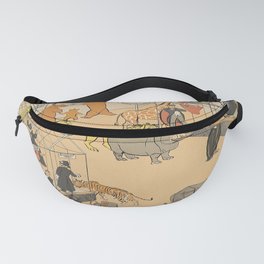 Wanderlust Zoo Camden Town voyage poster Fanny Pack