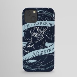 Per Aspera Ad Astra iPhone Case