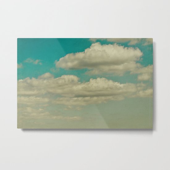 light blue sky Metal Print