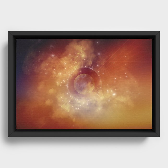 Cycles Framed Canvas