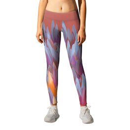 Spring Abstract - pastel colors Leggings