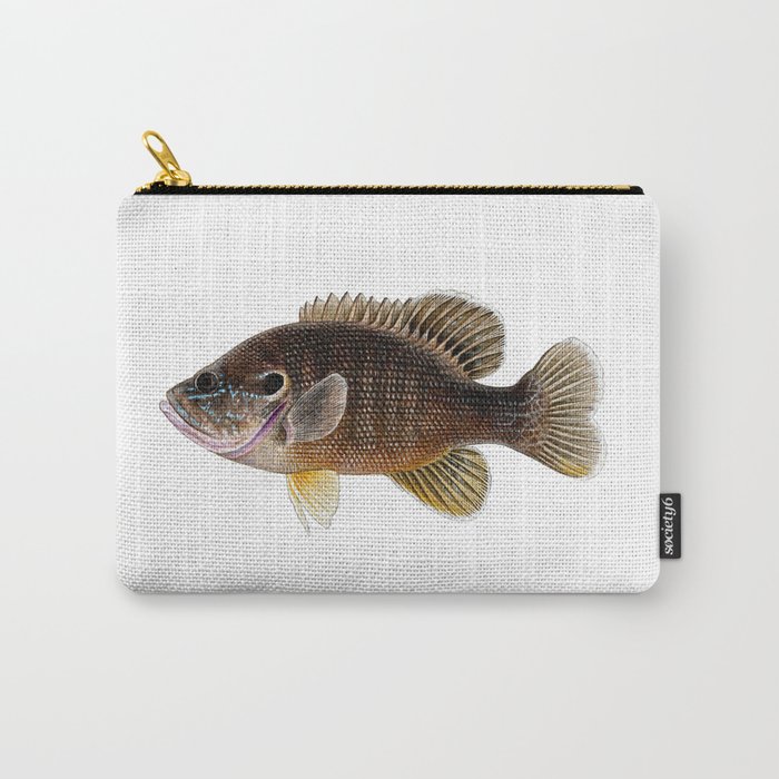 green sunfish Carry-All Pouch