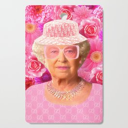 queen elizabeth Cutting Board