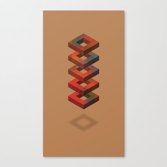 Stack Canvas Print