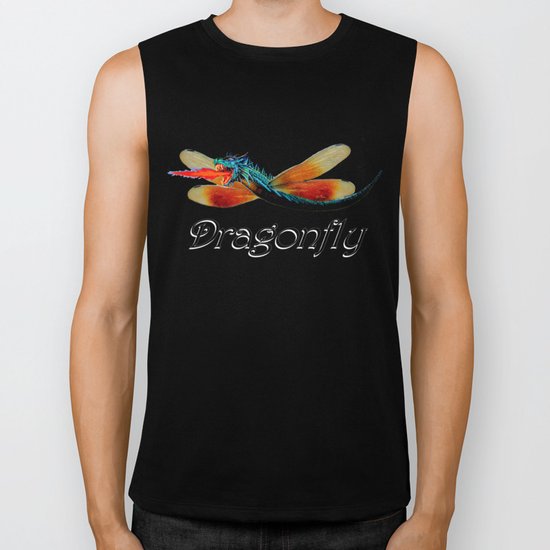 Dragon fly Biker Tank