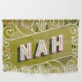 Nah – Olive & Blush Palette Wall Hanging