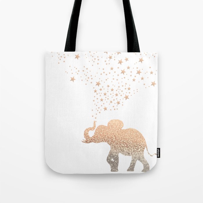 GOLD ELEPHANT Tote Bag