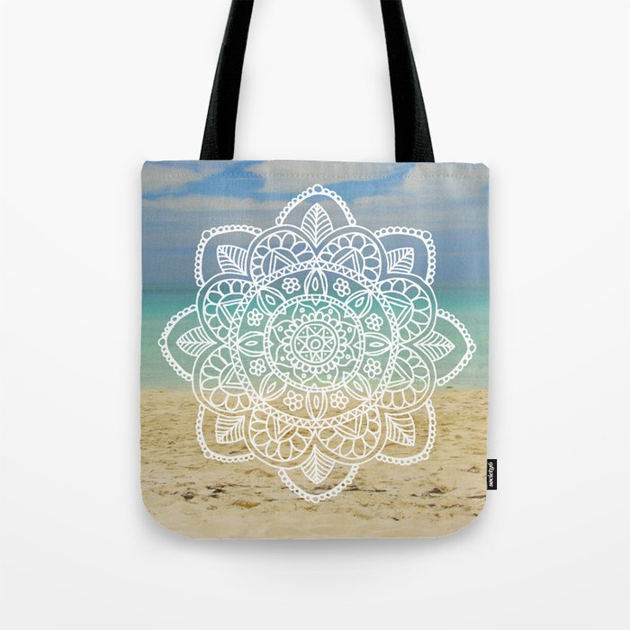 mandala tote bag