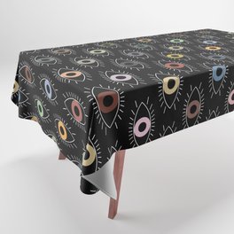 Eyes Of Different Colors Tablecloth