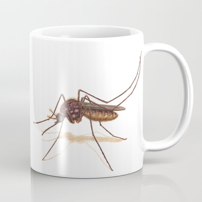 Mosquito by Lars Furtwaengler | Colored Pencil / Pastel Pencil | 2014 Coffee Mug