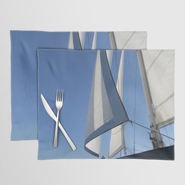 big sailboat sailing Placemat