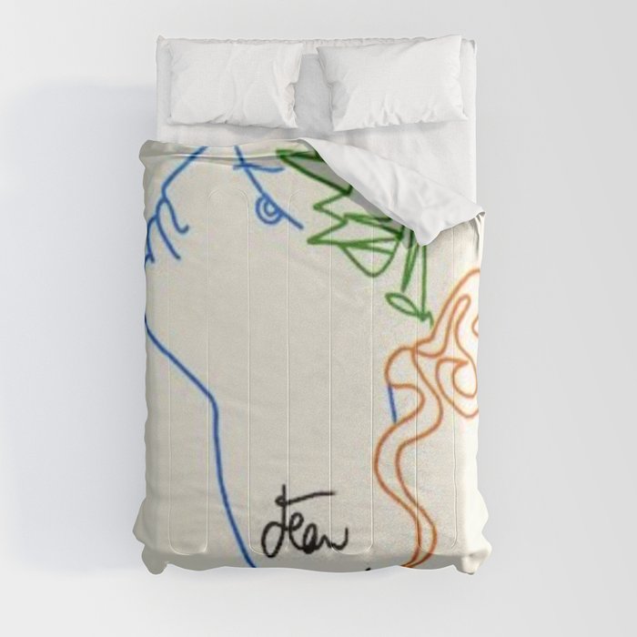 Jean Cocteau Iconic Comforter