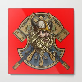 Viking Metal Print