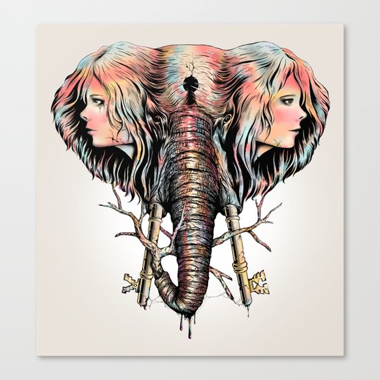 Hidden Memories Canvas Print