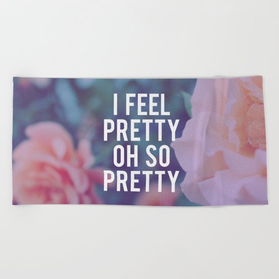Oh, So Pretty! Beach Towel