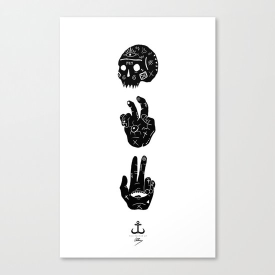 No Chill Canvas Print