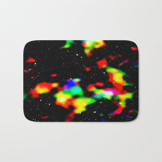 Colorful SPACE Bath Mat