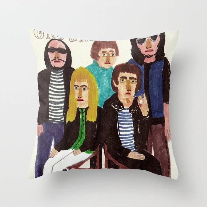 The Velvet Underground Throw Pillow