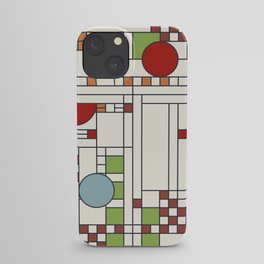 Stained glass pattern S02 iPhone Case