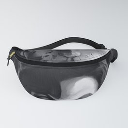 SQUID GAMES ANIME ART BLACK AND WHITE Fanny Pack