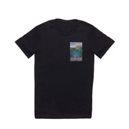Rocky Mountain National Park - Canada T Shirt | Digital, Park, Purple, Emerald, Sunset, Canadian, Nature, Emeraldlake, Lake, Flowers 