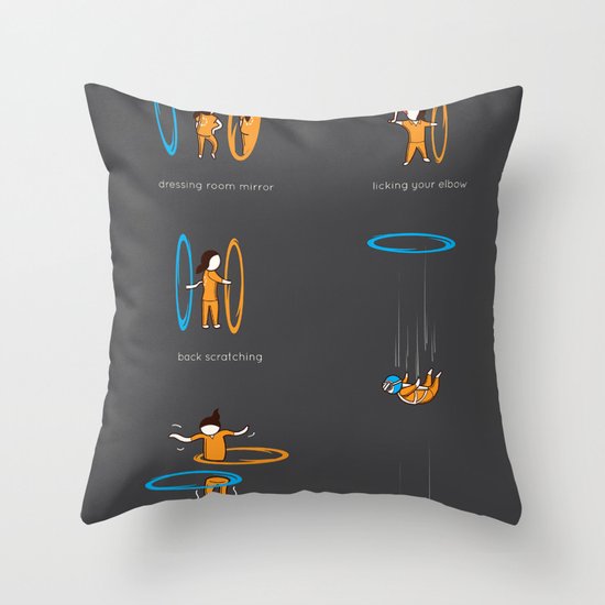 Lesser known uses Throw Pillow