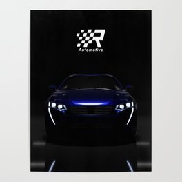 Racing Automotive | Dark Poster #5 Poster