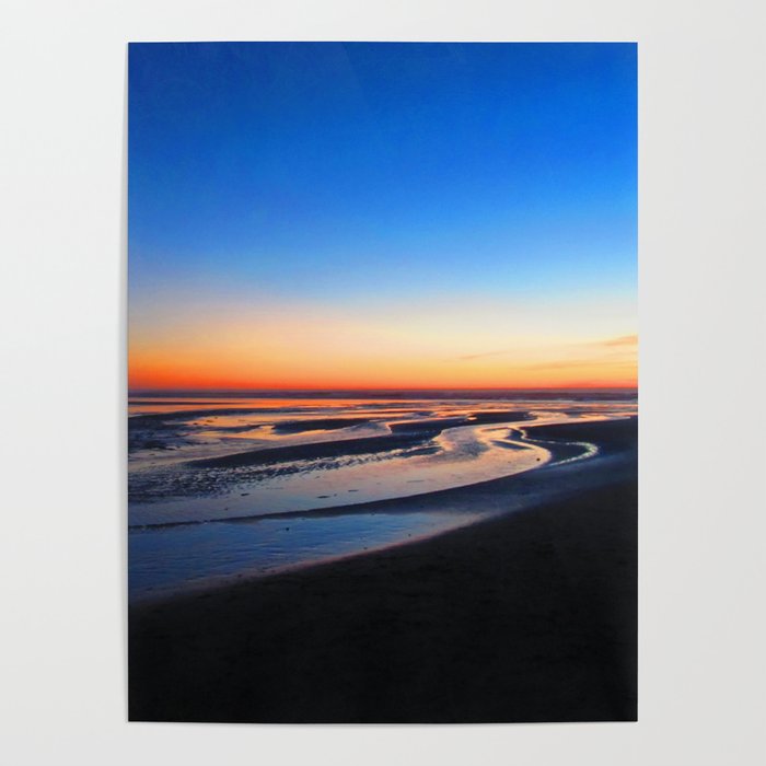Ocean Sunset Poster