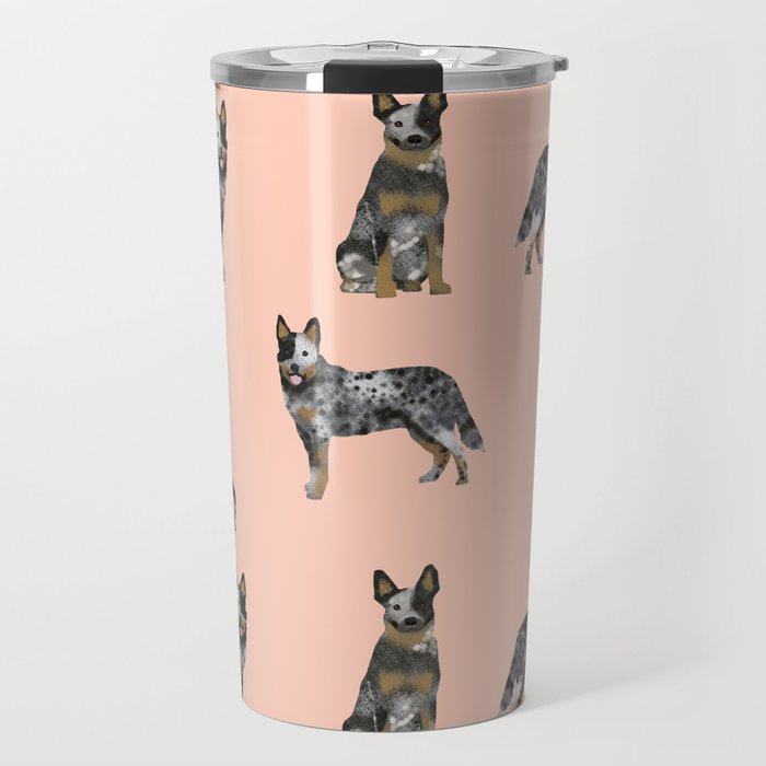 Australian Cattle Dog Blue Heeler Dog Breed Gifts For Cattle Dog Owners Travel Mug By Petfriendly Society6