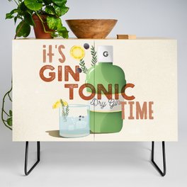 It's Gin Tonic time! Credenza