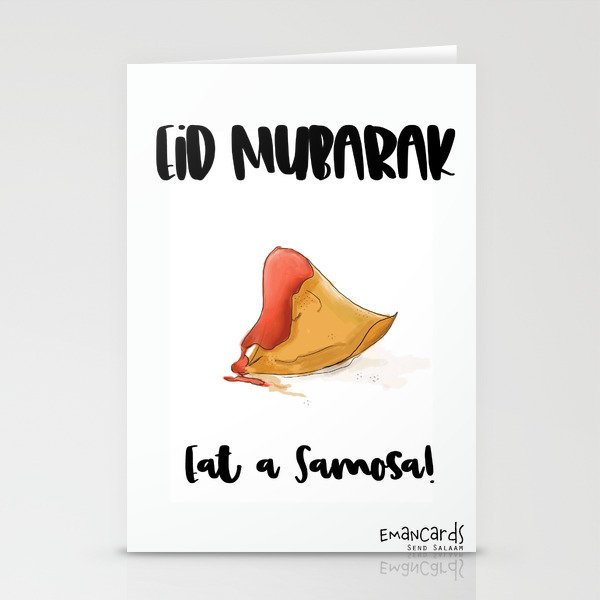 Eid Mubarak Stationery Cards