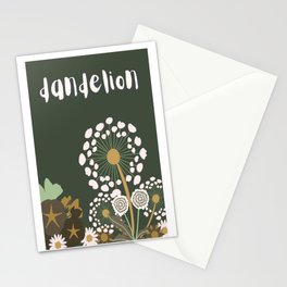 dandelion dream Stationery Cards