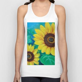Sunflowers  Unisex Tank Top