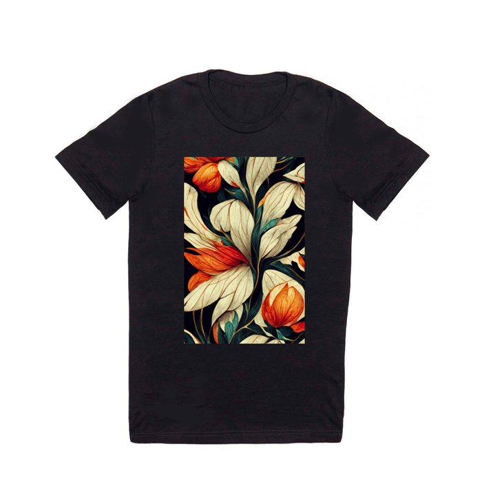 Ornate Flowers 05 T Shirt