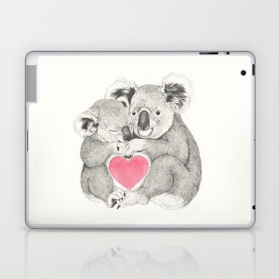 Koalas love hugs Laptop & iPad Skin