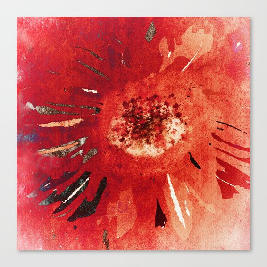 New Years Flower Canvas Print