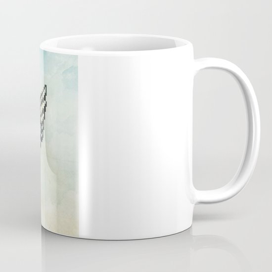 pixel mac with wings Mug