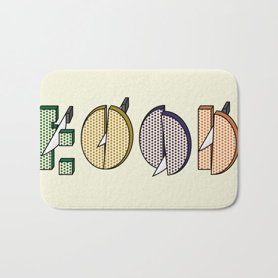 Food Bath Mat