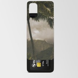 Mountain Waterfall Through the Palms Android Card Case