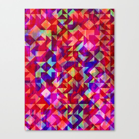 Geo Gem Canvas Print